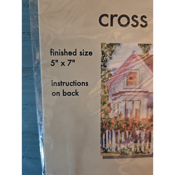 NEW CRAFTERS SQUARE COMING HOME COUNTED CROSS STITCH KIT 5" X 7" COMPLETE SET - Picture 3 of 6